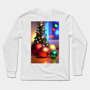 Christmas Baubles 5 Long Sleeve T-Shirt